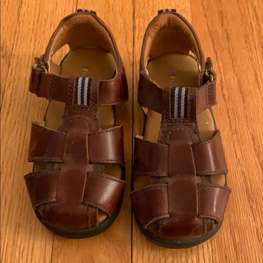 Boys Leather Sandal